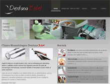 Tablet Screenshot of dentanaestet.ro